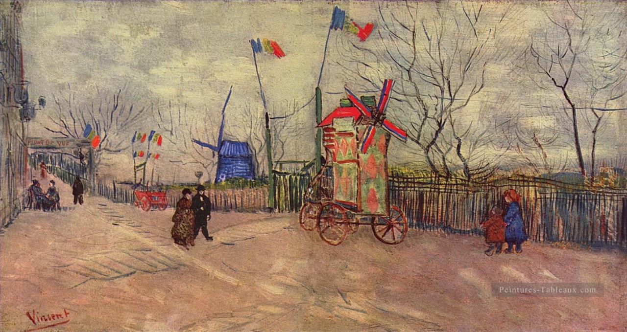 Les Allotissements à Montmartre Vincent van Gogh Peintures à l'huile